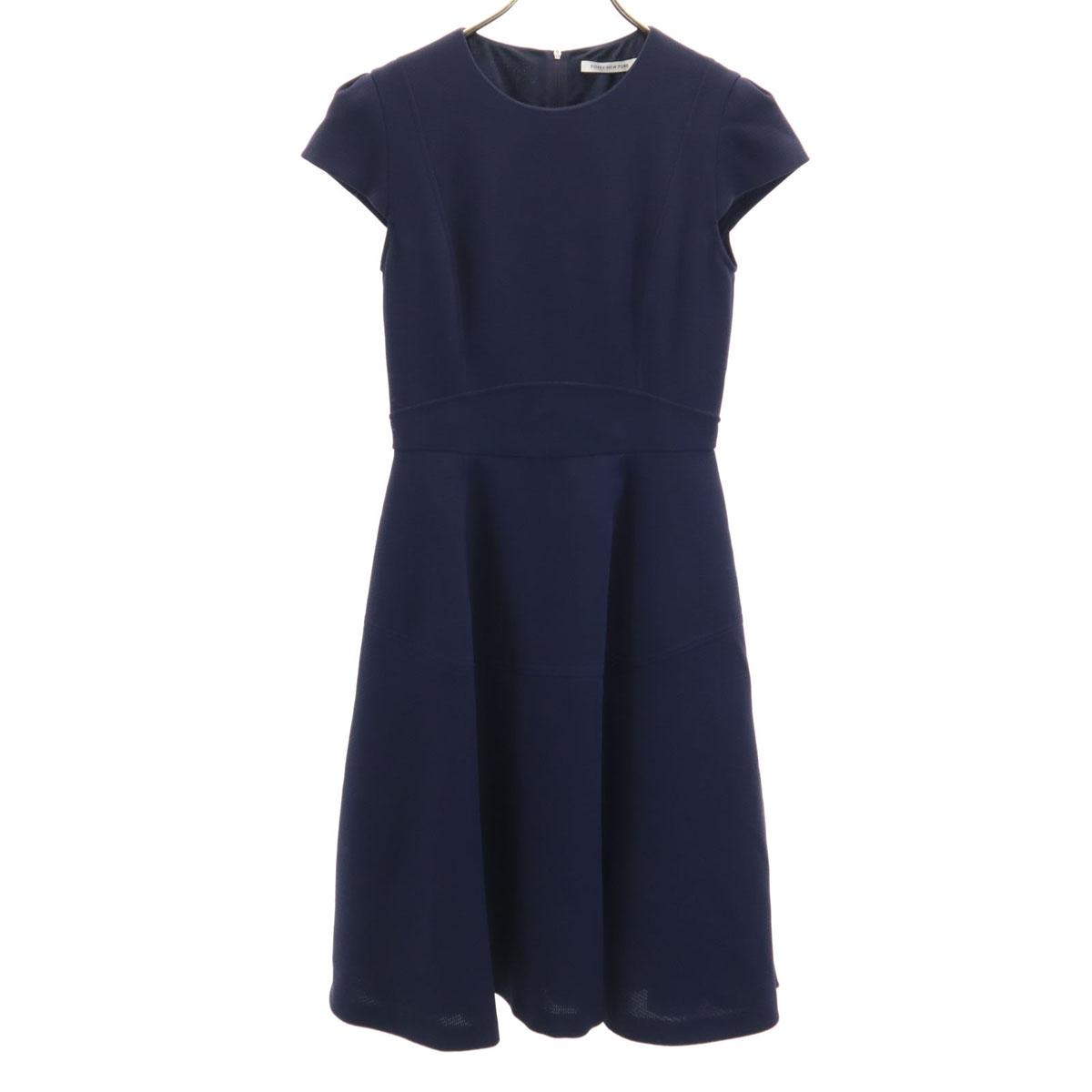 FOXEY NEW YORK made in Japan Short sleeve French sleeve one piece 40 Navy Women Used
FOXEY NEW YORK made in Japan Short sleeve French sleeve one piece 40 Navy Women Used