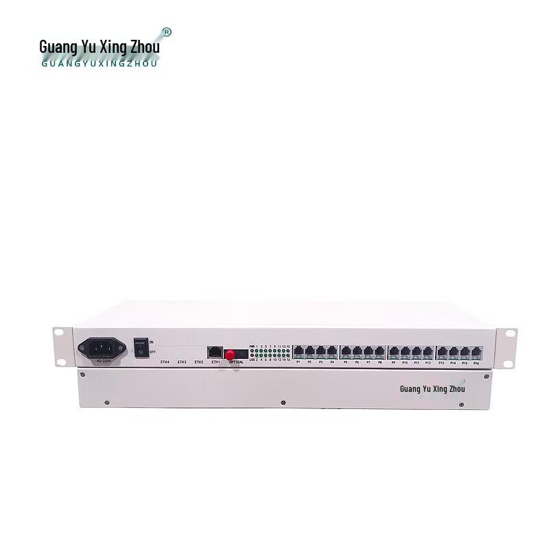 16-Channel Telephone Optical Transceiver with Gigabit Ethernet
16-Channel Telephone Optical Transceiver with Gigabit Ethernet