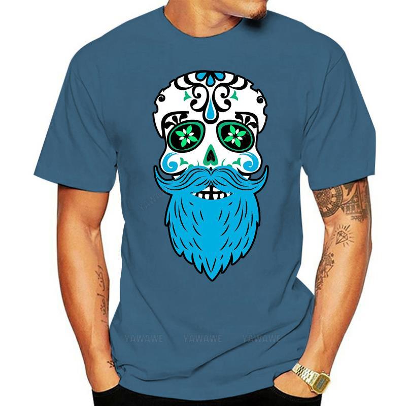 Brand man teeshirt Sugar Skull Beard Day of The Dead TShirt Souvenir Shirt Tee Shirt Mens New T Shirts Printing Cotton Top 4XL
Brand man teeshirt Sugar Skull Beard Day of The Dead TShirt Souvenir Shirt Tee Shirt Mens New T Shirts Printing Cotton Top 4XL