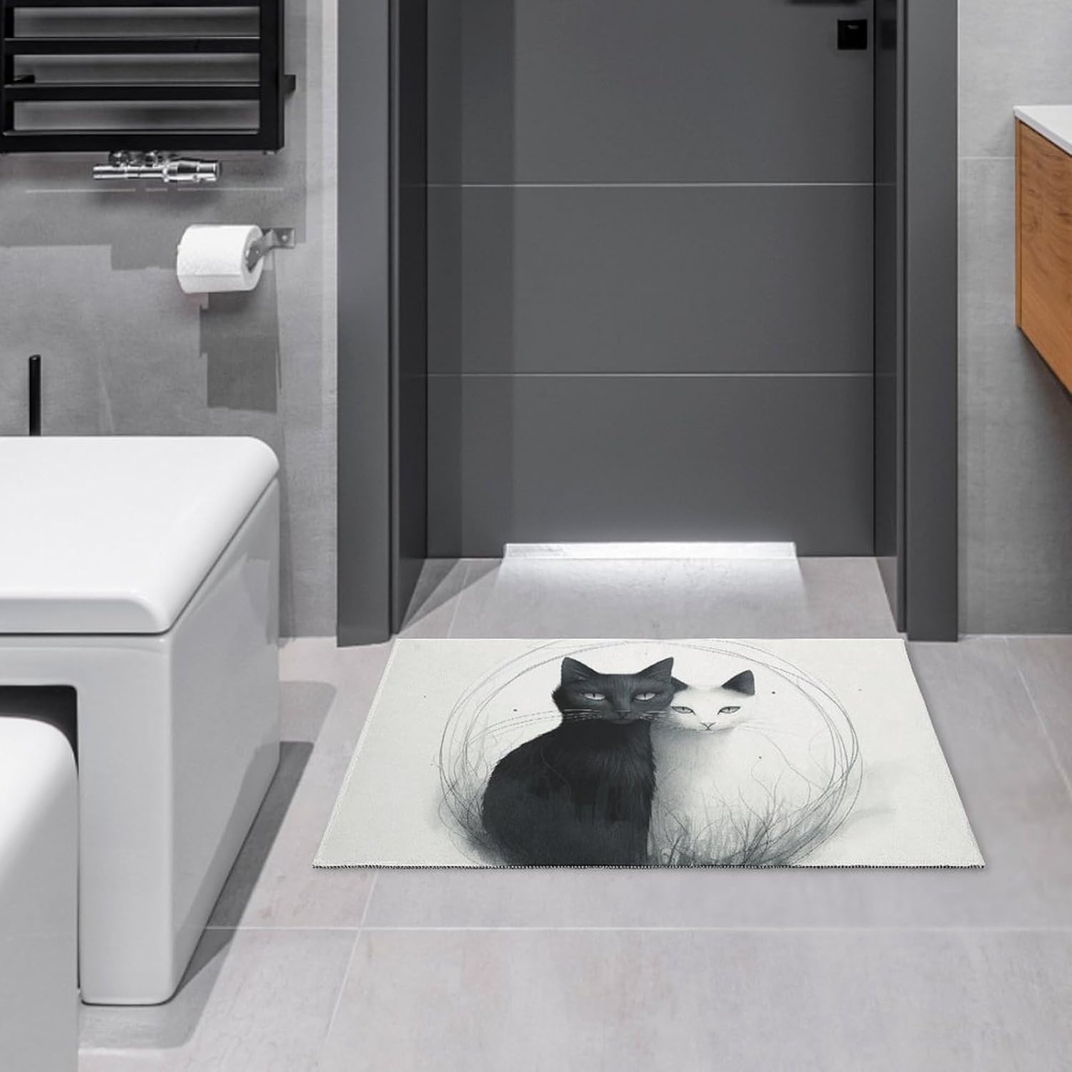Crystal velvet carpetTwo Cats Hugging Area Rugs Soft Crystal Velvet Carpets Washable Living Room Rugs Modern Bedside Rugs Non-Sl 60x90cm
Crystal velvet carpetTwo Cats Hugging Area Rugs Soft Crystal Velvet Carpets Washable Living Room Rugs Modern Bedside Rugs Non-Sl 60x90cm