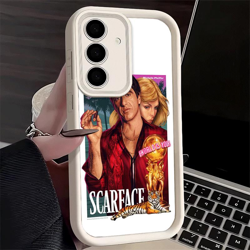 Phone Case for Samsung Galaxy S26 S25 Ultra S24 FE Scarface 1983 Al Pacino Shell S23 Plus S22 + S21 S20 5G Soft Silicone Funda Samsung S24 Plus
Phone Case for Samsung Galaxy S26 S25 Ultra S24 FE Scarface 1983 Al Pacino Shell S23 Plus S22 + S21 S20 5G Soft Silicone Funda Samsung S24 Plus