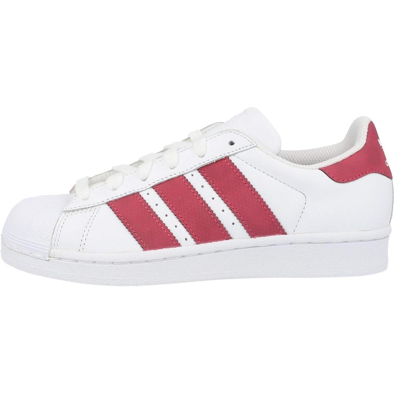 Adidas Оригинальные Superstar Простые Удобные Прочные Низкие Детские Кроссовки Детские Кроссовки Белые CQ2723 28