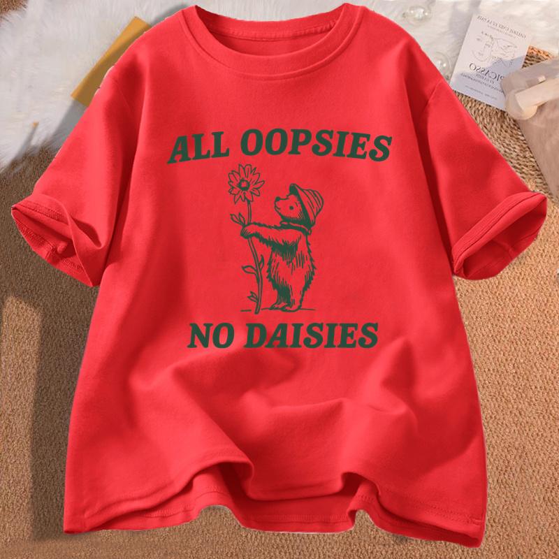 All Oopsies No Daisies Funny Raccoon Meme T Shirt Cotton Mens Tops Casual Short Sleeve Unisex Streetwear Oversized Clothes XXL червоний
All Oopsies No Daisies Funny Raccoon Meme T Shirt Cotton Mens Tops Casual Short Sleeve Unisex Streetwear Oversized Clothes XXL червоний