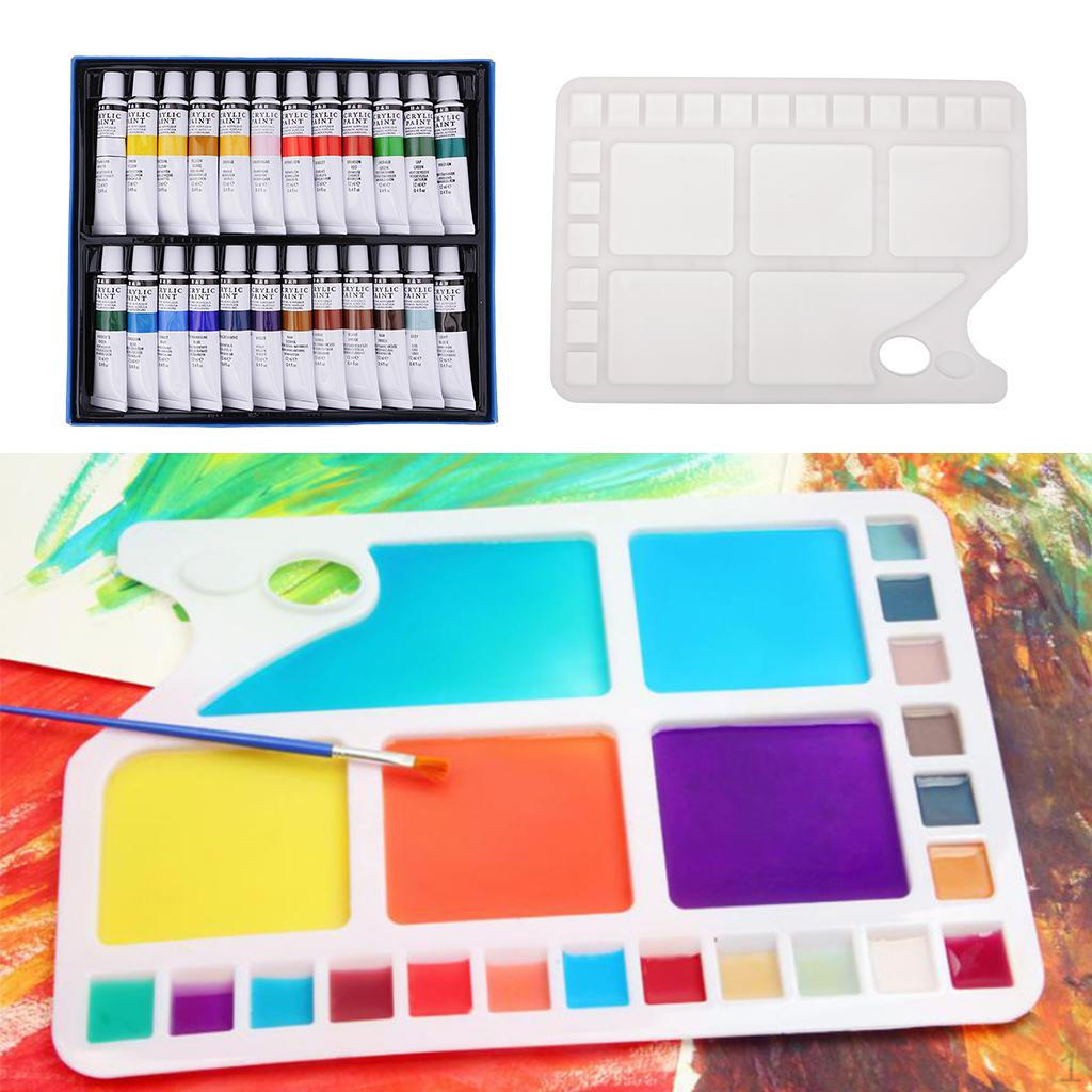 24 Colors Acrylic Pigment Art Painting Drawing Pigments +
24 Colors Acrylic Pigment Art Painting Drawing Pigments +