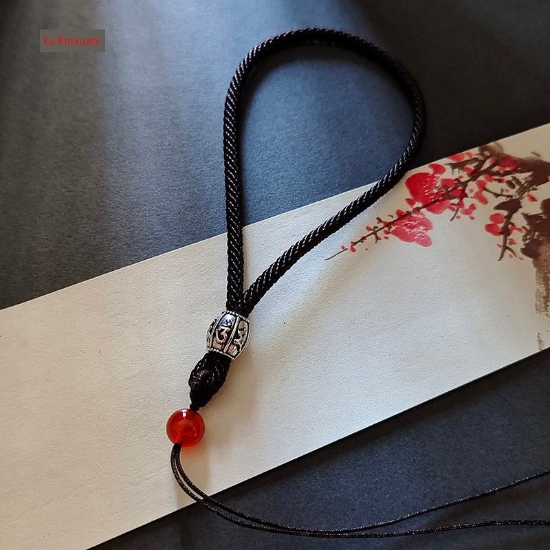 Серебро 925 пробы Ручные детали Специальный ремешок Игрушка Ремешок для переноски Подвеска Веревка Нефрит Жадеит Нефрит Подвеска Веревка Веревка на запястье Черная веревка Style 2 red bead coffee
Серебро 925 пробы Ручные детали Специальный ремешок Игрушка Ремешок для переноски Подвеска Веревка Нефрит Жадеит Нефрит Подвеска Веревка Веревка на запястье Черная веревка Style 2 red bead coffee