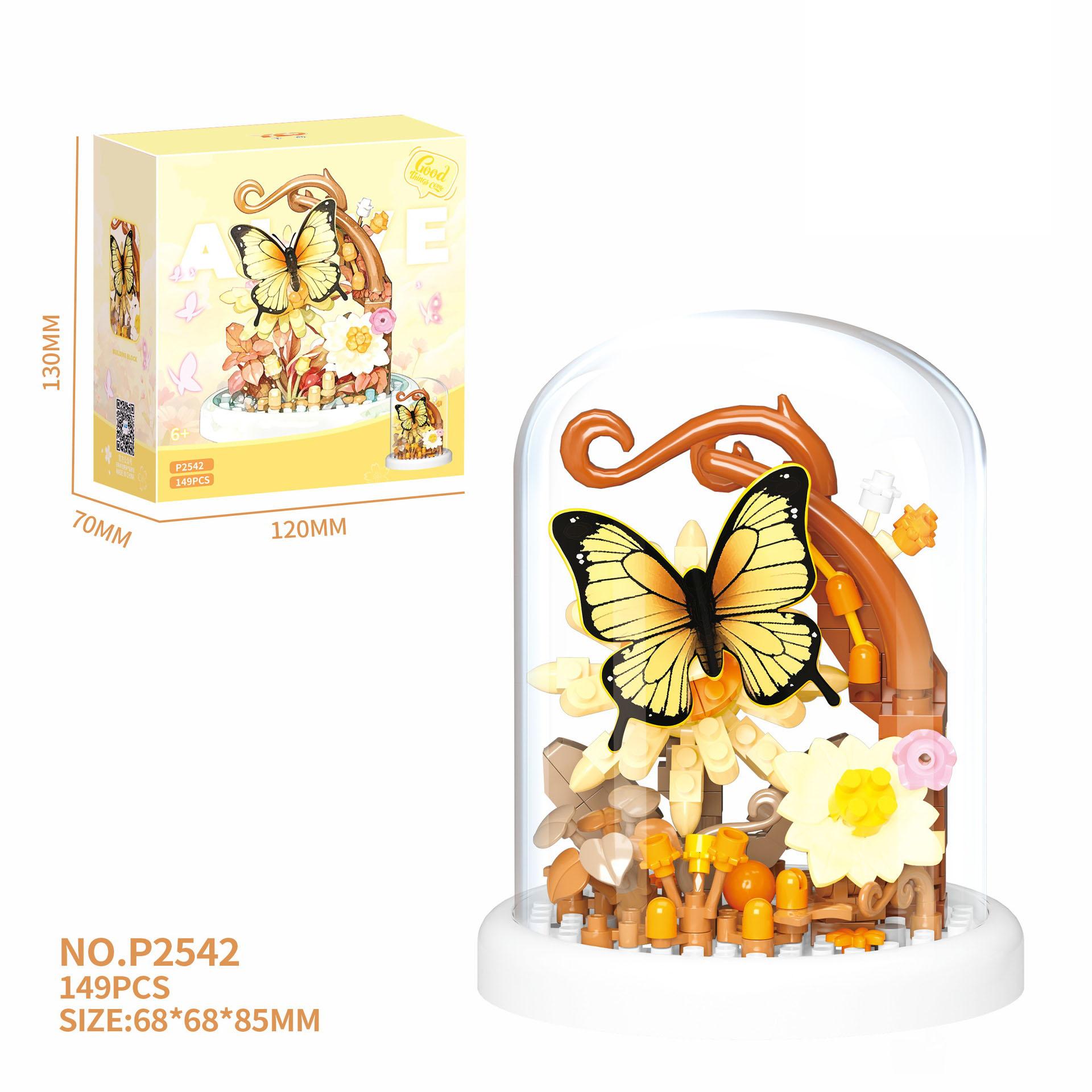 Insect Specimen Nanobrick Flower Butterfly Micro Diamond Block Model Construction Brick Educational Toy Sets Display Stand For Gifts
Insect Specimen Nanobrick Flower Butterfly Micro Diamond Block Model Construction Brick Educational Toy Sets Display Stand For Gifts