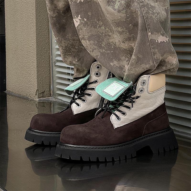 European and American trend couple outdoor hiking boots trendy Martin boots men s and women s same desert boots 34525 brown -J 38 светло-коричневого
European and American trend couple outdoor hiking boots trendy Martin boots men s and women s same desert boots 34525 brown -J 38 светло-коричневого
