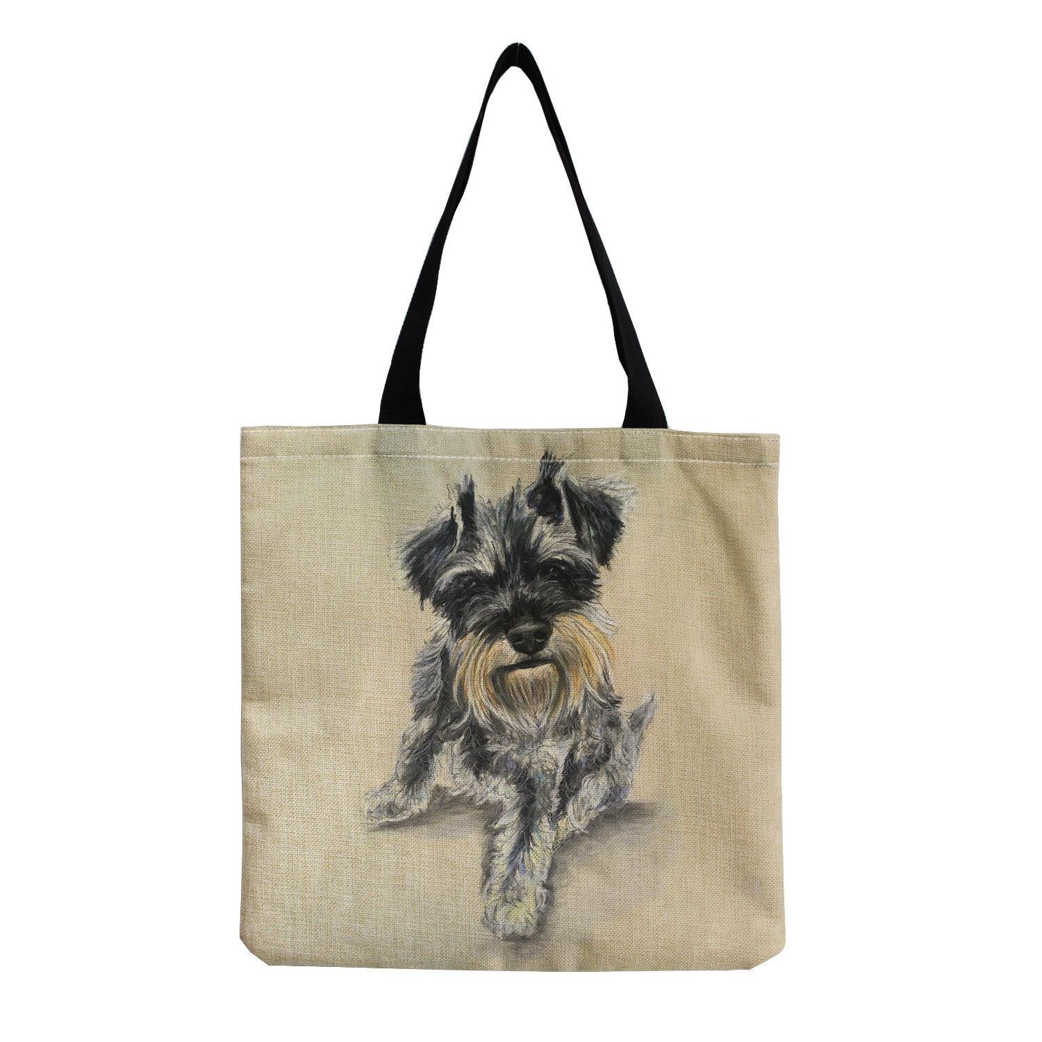 Women s Vintage Dog Print Linen Tote Bag - Large Capacity Casual Shoulder Shopper for Grocery, Beach & Daily Use KTB 1
Women s Vintage Dog Print Linen Tote Bag - Large Capacity Casual Shoulder Shopper for Grocery, Beach & Daily Use KTB 1