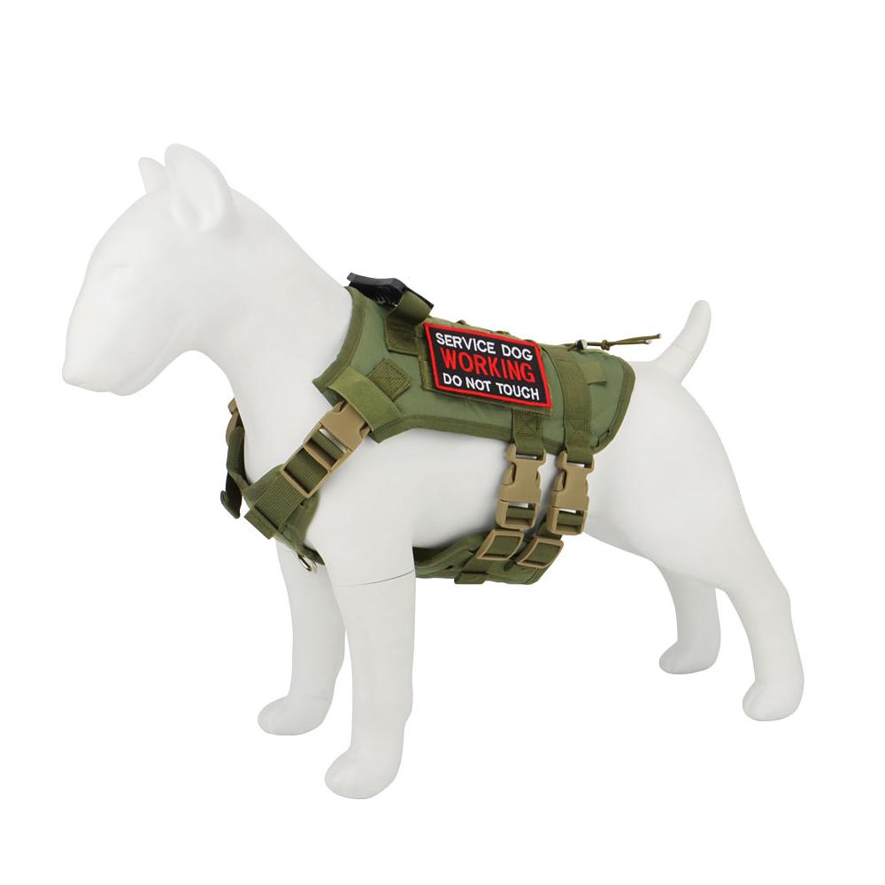 Tactical Dog Harness Military Training Vest Pet Harness for Medium Large Big Dog Service Touch S Fit 10-20kg зелений
Tactical Dog Harness Military Training Vest Pet Harness for Medium Large Big Dog Service Touch S Fit 10-20kg зелений