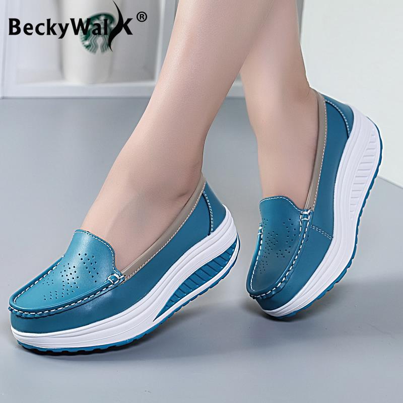 Spring Autumn Women Platform Loafers Shoes Ladies Genuine Leather Hollow Casual Shoes Woman Slip on Moccasins Creepers WSH3295 41 синій
Spring Autumn Women Platform Loafers Shoes Ladies Genuine Leather Hollow Casual Shoes Woman Slip on Moccasins Creepers WSH3295 41 синій