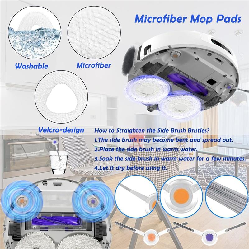 Promotion!16-Piece Accessories Replacement For Narwal Freo X Ultra Robot Vacuum Complete Accessory Kit
Promotion!16-Piece Accessories Replacement For Narwal Freo X Ultra Robot Vacuum Complete Accessory Kit