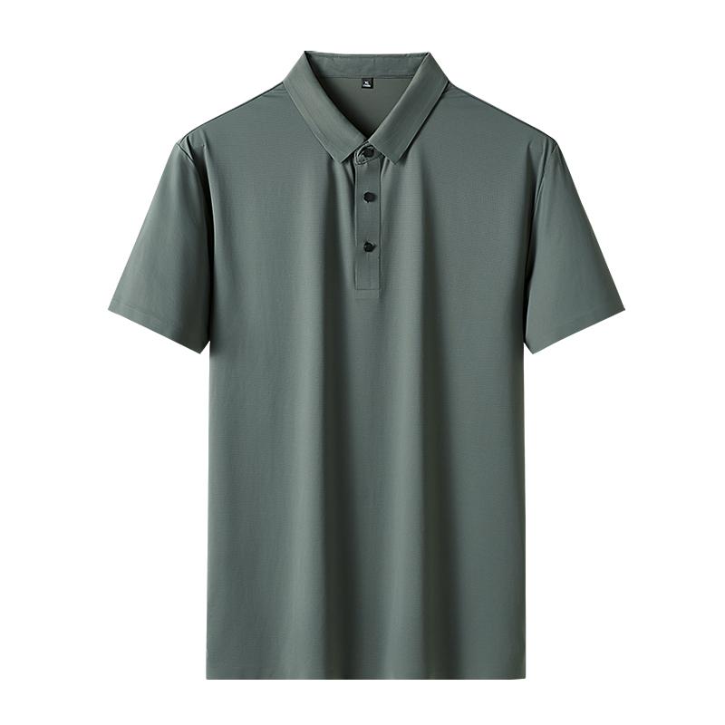 Seamless POLO Shirt Short-sleeved Summer T-shirt Business Polo Shirt 3XL зелений
Seamless POLO Shirt Short-sleeved Summer T-shirt Business Polo Shirt 3XL зелений