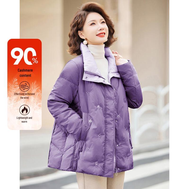 Women s 90% Down Mid-Length Warm Jacket XL
Women s 90% Down Mid-Length Warm Jacket XL