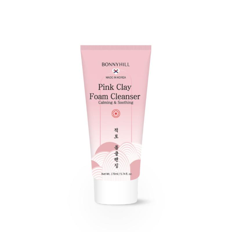 Bonnyhill Pink Clay Calming & Soothing Foam Cleanser (170ML)
Bonnyhill Pink Clay Calming & Soothing Foam Cleanser (170ML)