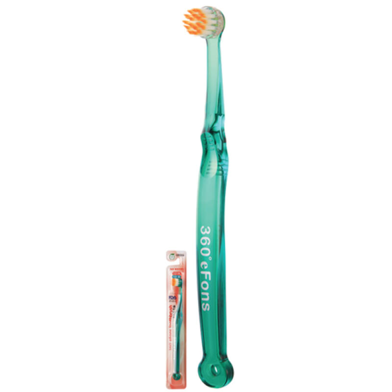 E-Phones Care 360 Adult Standard 1-Brush Toothbrush yellow
E-Phones Care 360 Adult Standard 1-Brush Toothbrush yellow