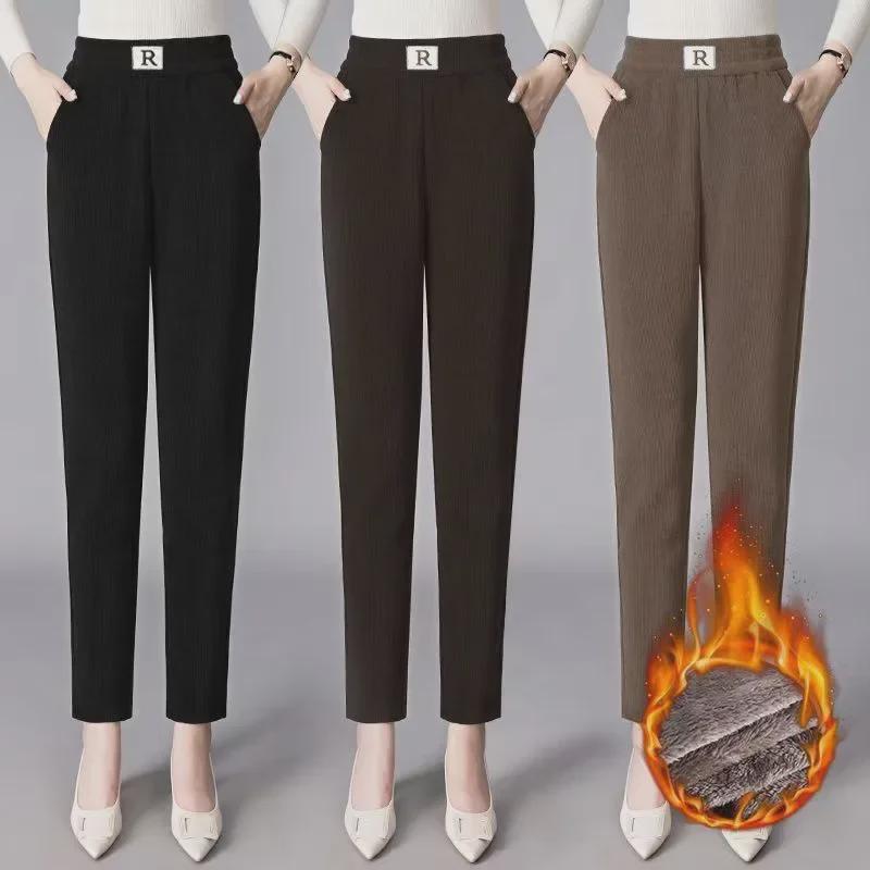 Women s Velvety Thick Chenille Straight Harem Pants - Loose, Large Size, with Pockets in Autumn/Winter Corduroy. 5XL (145-160 lbs)
Women s Velvety Thick Chenille Straight Harem Pants - Loose, Large Size, with Pockets in Autumn/Winter Corduroy. 5XL (145-160 lbs)