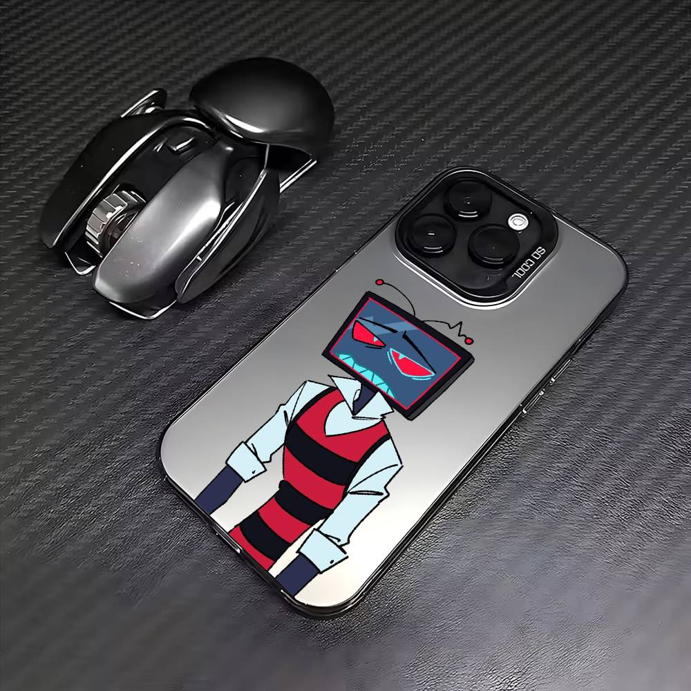 Vox H-Hazbin H-Hotel Colorful Silver Back Phone Case For IPhone 17 16 15 14 13 12 11 Plus Pro Max Plus iPhone15pro
Vox H-Hazbin H-Hotel Colorful Silver Back Phone Case For IPhone 17 16 15 14 13 12 11 Plus Pro Max Plus iPhone15pro