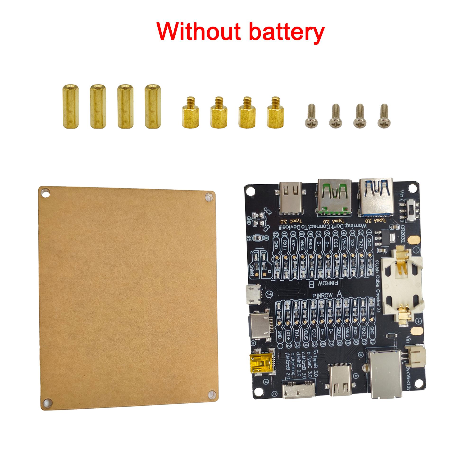 Тестер USB-кабелів Type-C Type-B Мікро Перемикач короткого замикання Тестова плата Виявлення аномалій кабелю передачі даних Для iOS Android Тестова плата
Тестер USB-кабелів Type-C Type-B Мікро Перемикач короткого замикання Тестова плата Виявлення аномалій кабелю передачі даних Для iOS Android Тестова плата