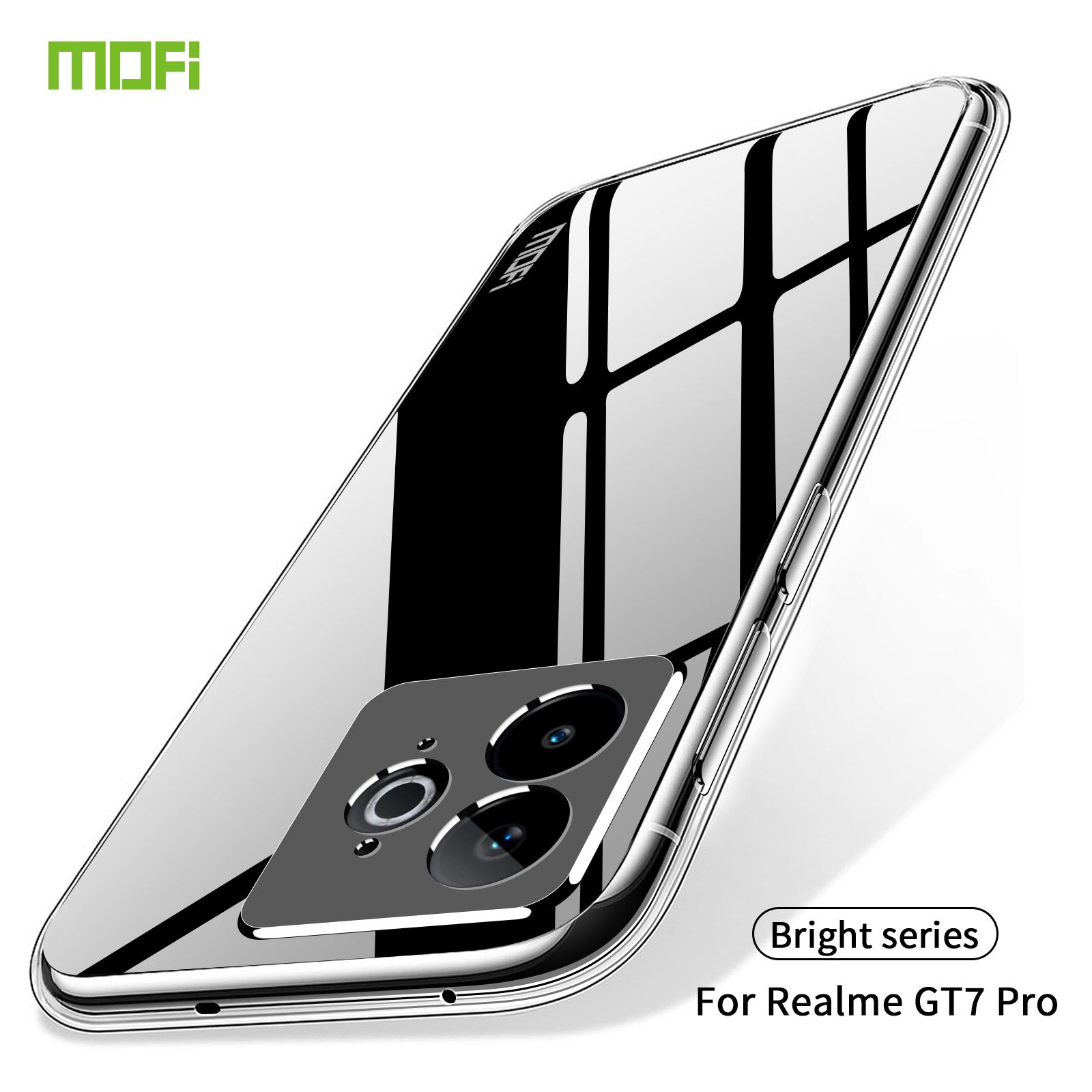 For Realme GT 7 Pro 5G Clear Phone Case MOFI Ultra-Thin TPU Phone Back Cover Transparent
For Realme GT 7 Pro 5G Clear Phone Case MOFI Ultra-Thin TPU Phone Back Cover Transparent