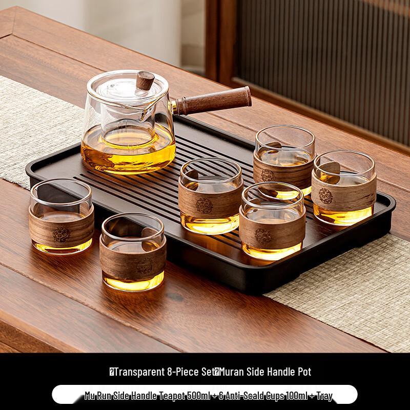 Chaxun Glass Kung Fu Tea Set
Chaxun Glass Kung Fu Tea Set