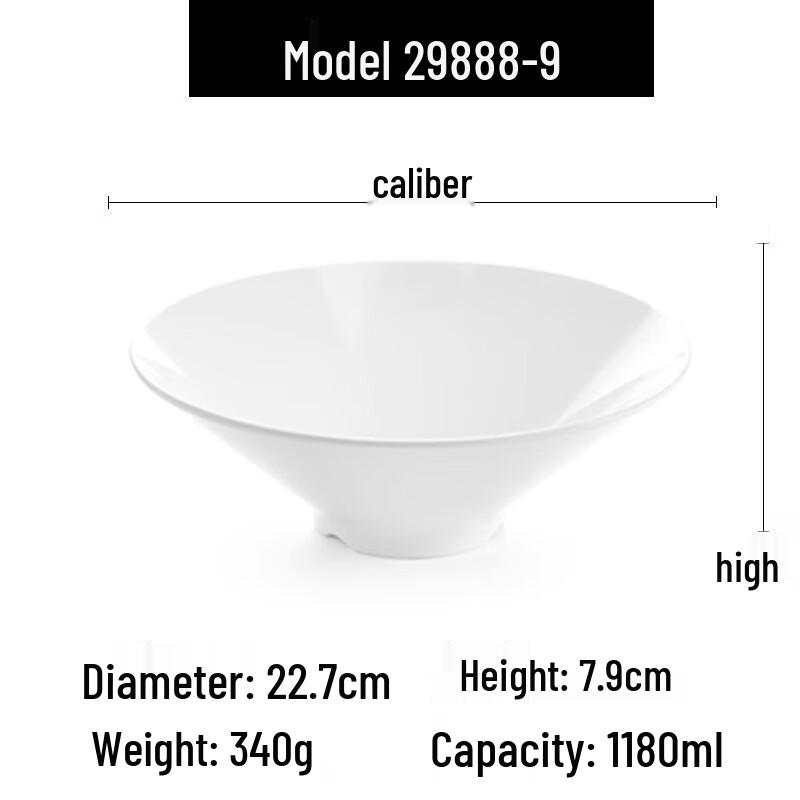 AVADEN Melamine Octagonal Noodle Bowl
AVADEN Melamine Octagonal Noodle Bowl
