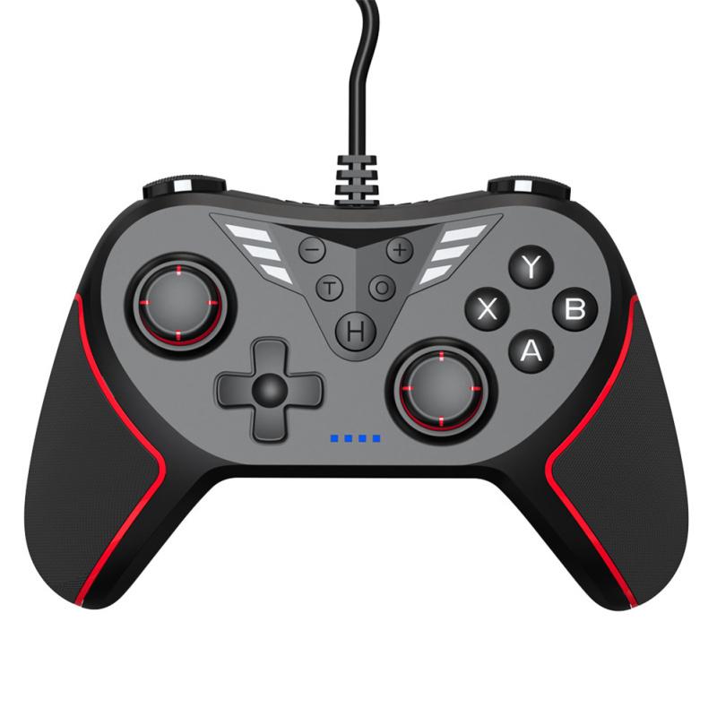 Проводной игровой контроллер Портативная игровая консоль Портативная консоль Plug Play USB-контроллер геймпада
Проводной игровой контроллер Портативная игровая консоль Портативная консоль Plug Play USB-контроллер геймпада