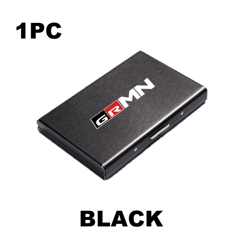RFID Blocking Metal Wallet Clip Credit Card Holder Money Wallets Slim ID Card Case For Toyota Camry Highlander C-HR Hilux Vios
RFID Blocking Metal Wallet Clip Credit Card Holder Money Wallets Slim ID Card Case For Toyota Camry Highlander C-HR Hilux Vios