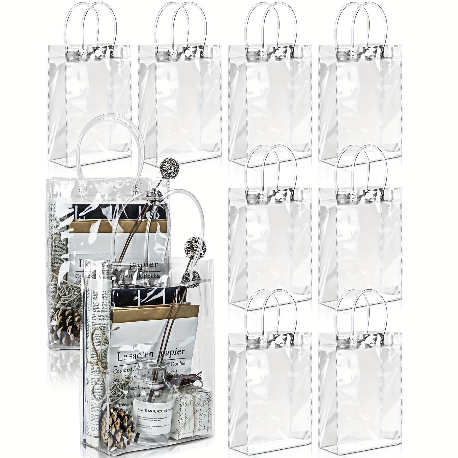 10pcs 16*8*25cm Clear Plastic Gift Bags with Handles, Clear PVC Gift Packaging Tote Bags for Wedding Birthday Bridal Party Anniversary Party Gifts 10pcs
10pcs 16*8*25cm Clear Plastic Gift Bags with Handles, Clear PVC Gift Packaging Tote Bags for Wedding Birthday Bridal Party Anniversary Party Gifts 10pcs