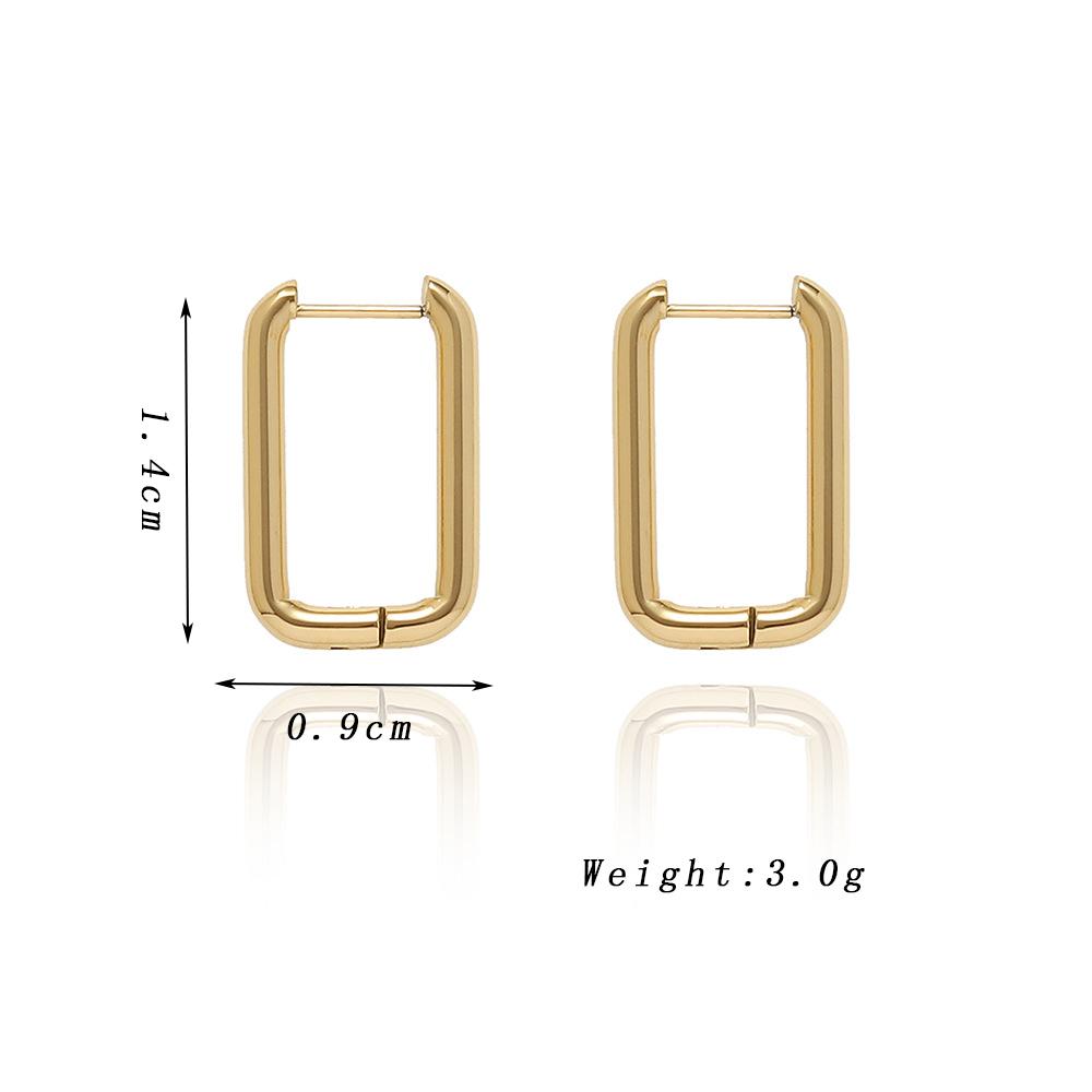 Vintage Golden Square Hoop Earrings for Women Small Zircon Trendy Simple Metal Hollow Out Geometry Small Dangle Earrings Gift
Vintage Golden Square Hoop Earrings for Women Small Zircon Trendy Simple Metal Hollow Out Geometry Small Dangle Earrings Gift