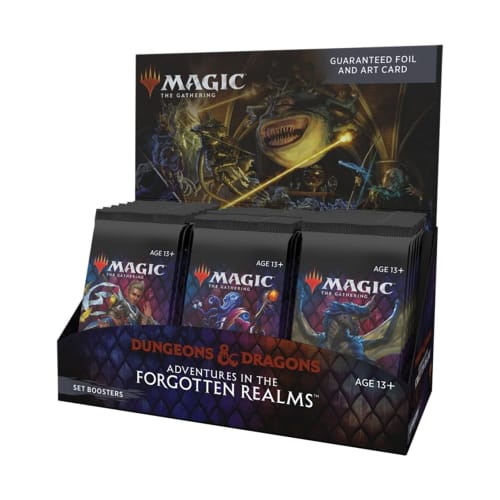 Magic: The Gathering Forgotten Realms Expedition Set Booster English Version Box MTG Trading Card Wizards of the Coast
Magic: The Gathering Forgotten Realms Expedition Set Booster English Version Box MTG Trading Card Wizards of the Coast