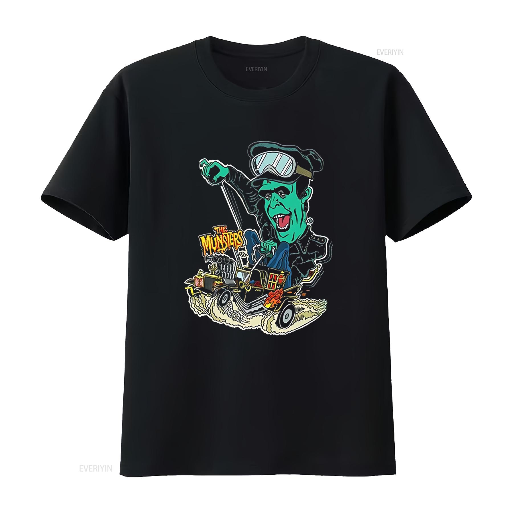 THE MUNSTERS T Shirt TV series New Black Fullsizes vintage Washed fashion Top For Everyday Wear Stylish graphic Versatile 4XL
THE MUNSTERS T Shirt TV series New Black Fullsizes vintage Washed fashion Top For Everyday Wear Stylish graphic Versatile 4XL