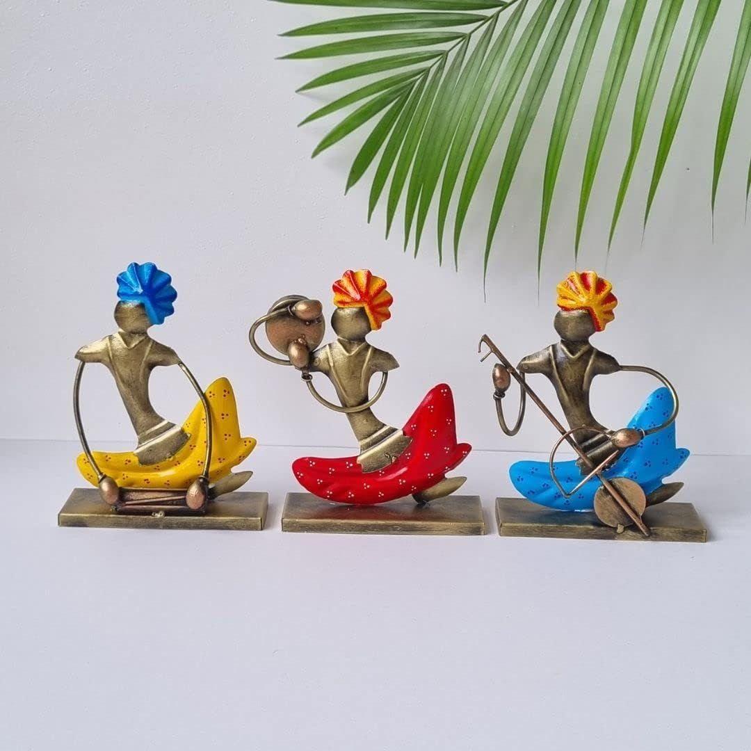 Metal Dancing Lady Decorative Showpiece Table Decor Home Decor Musician Lady Showpiece Gift Item
Metal Dancing Lady Decorative Showpiece Table Decor Home Decor Musician Lady Showpiece Gift Item