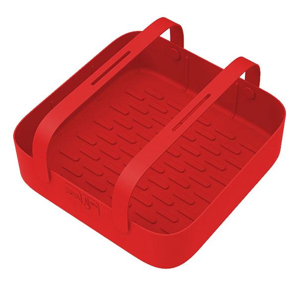 Square Silicone Air Fryer Basket Mat Reusable Non Stick Air Fryer Basket Liners Pots Oven Liner Baking Tray Kitchen Accessories красный
Square Silicone Air Fryer Basket Mat Reusable Non Stick Air Fryer Basket Liners Pots Oven Liner Baking Tray Kitchen Accessories красный