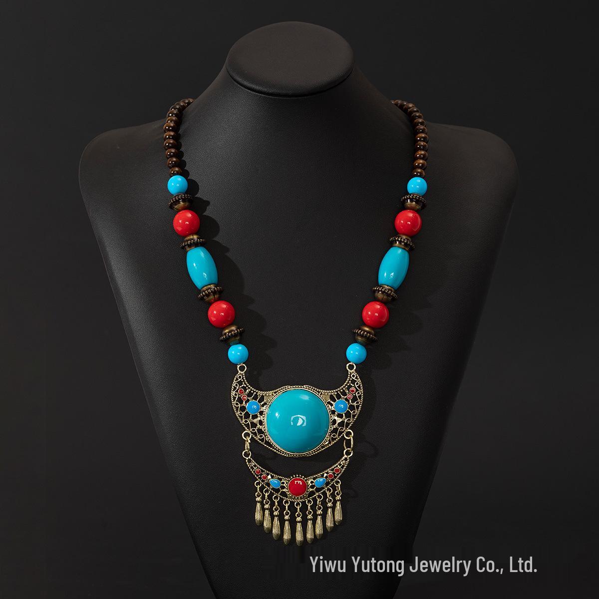 Богемське Етнічне Тибетське Намисто та Ланцюжок на Лоб для Жінок
Богемське Етнічне Тибетське Намисто та Ланцюжок на Лоб для Жінок