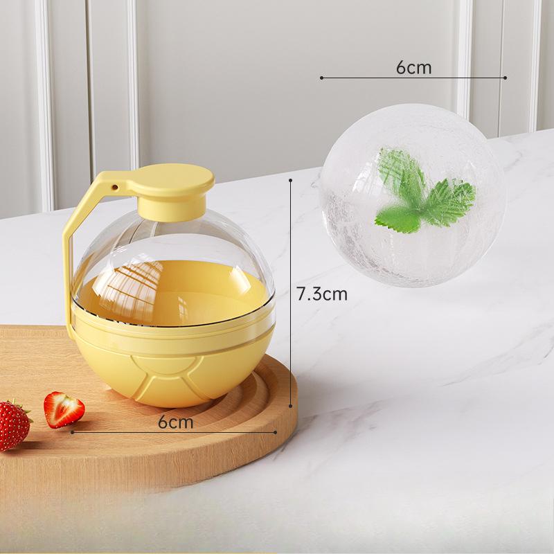 Волшебный инструмент для изготовления хоккея с шайбой: Большой круглый шар для домашнего использования, силиконовая ручная граната и форма для льда жёлтый
Волшебный инструмент для изготовления хоккея с шайбой: Большой круглый шар для домашнего использования, силиконовая ручная граната и форма для льда жёлтый