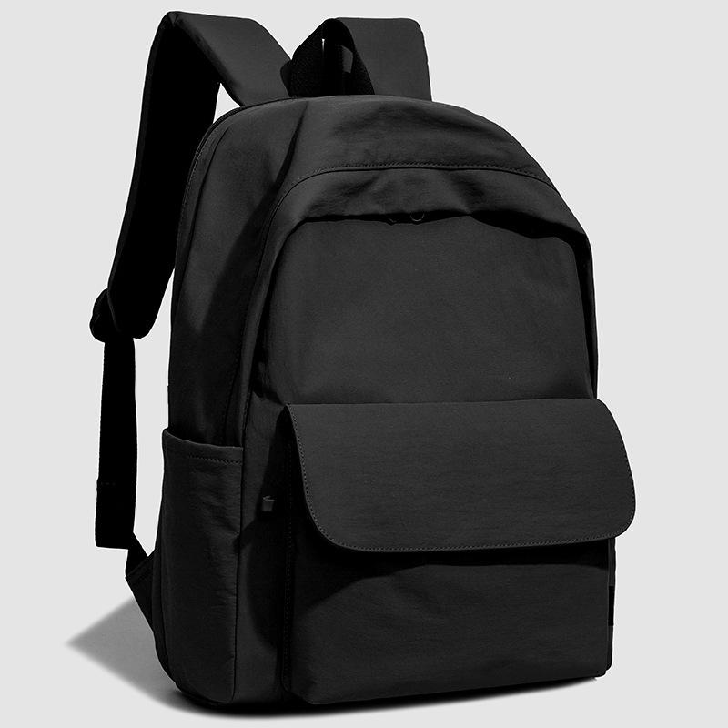 Solid Color Men s And Women s Backpack Student Large Capacity Schoolbag чёрный
Solid Color Men s And Women s Backpack Student Large Capacity Schoolbag чёрный