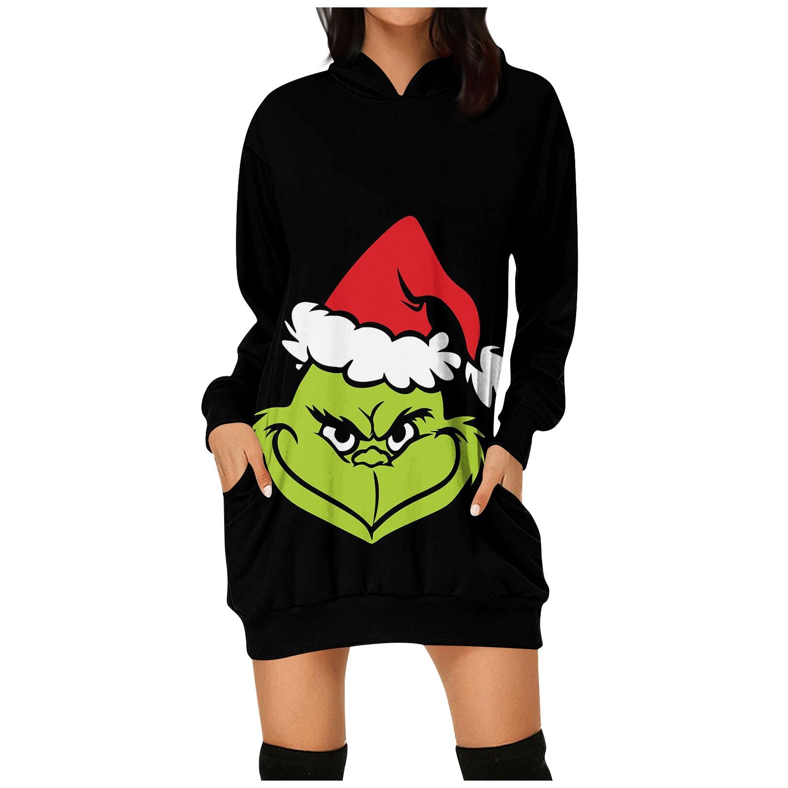 Женская мода Рождественский принт Карманы Толстовки с длинными рукавами Пуловеры Толстовки L киноварь
Женская мода Рождественский принт Карманы Толстовки с длинными рукавами Пуловеры Толстовки L киноварь