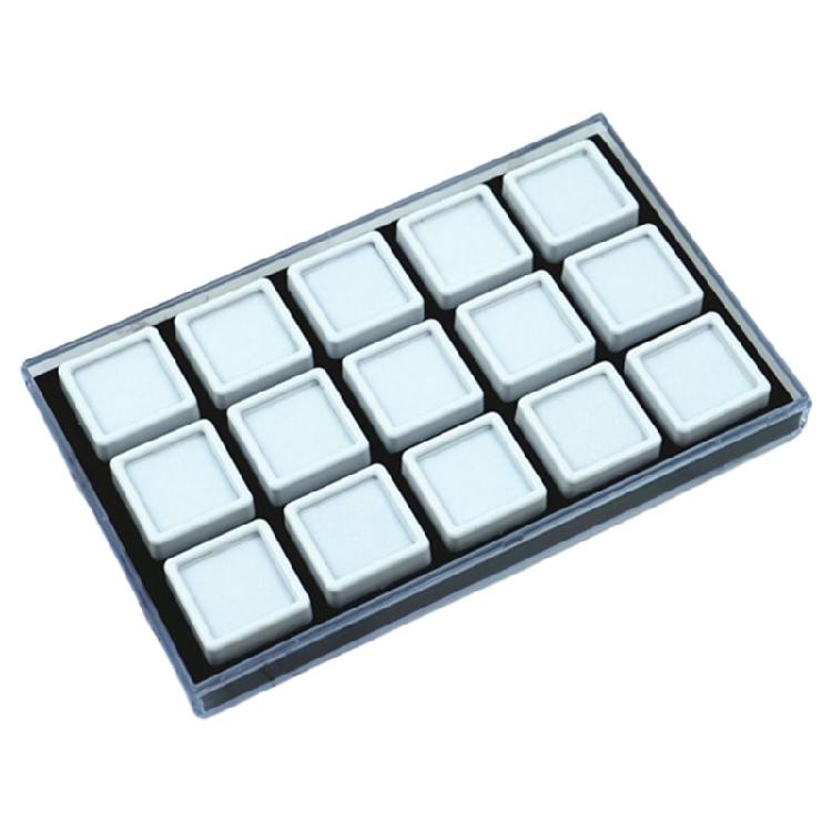 15 Slot Gemstones Display Box withAcrylic Construction and Sponge Lining for Jewelry Showcases and Craft Tables
15 Slot Gemstones Display Box withAcrylic Construction and Sponge Lining for Jewelry Showcases and Craft Tables