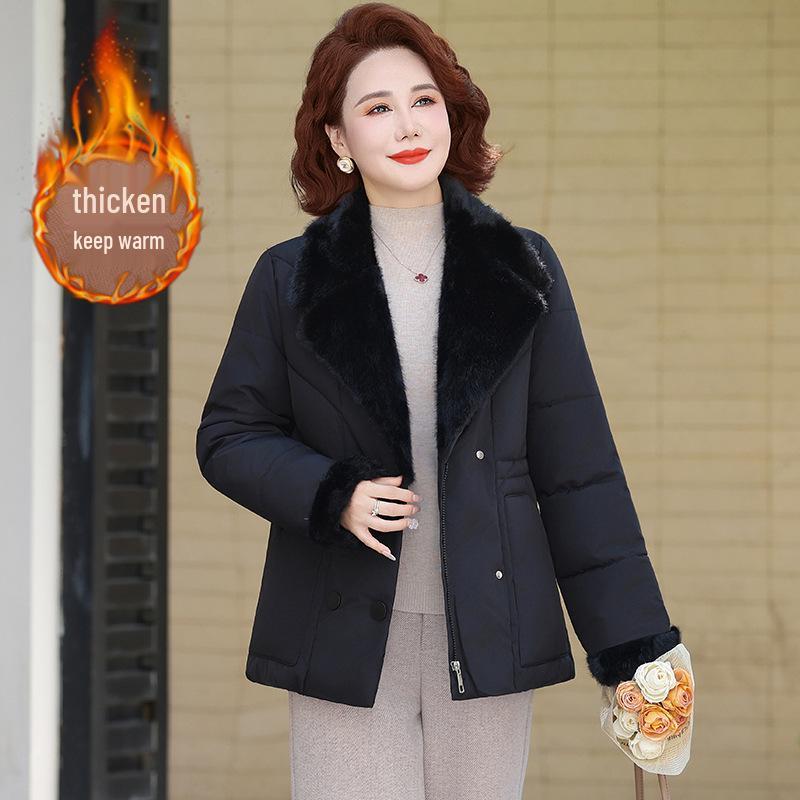 Stylish Winter Down Cotton Jacket for Young Mothers - Women’s Plus, Thickened, Short, and Noble Design for the New Year 4XL (for 135-150 jin)
Stylish Winter Down Cotton Jacket for Young Mothers - Women’s Plus, Thickened, Short, and Noble Design for the New Year 4XL (for 135-150 jin)