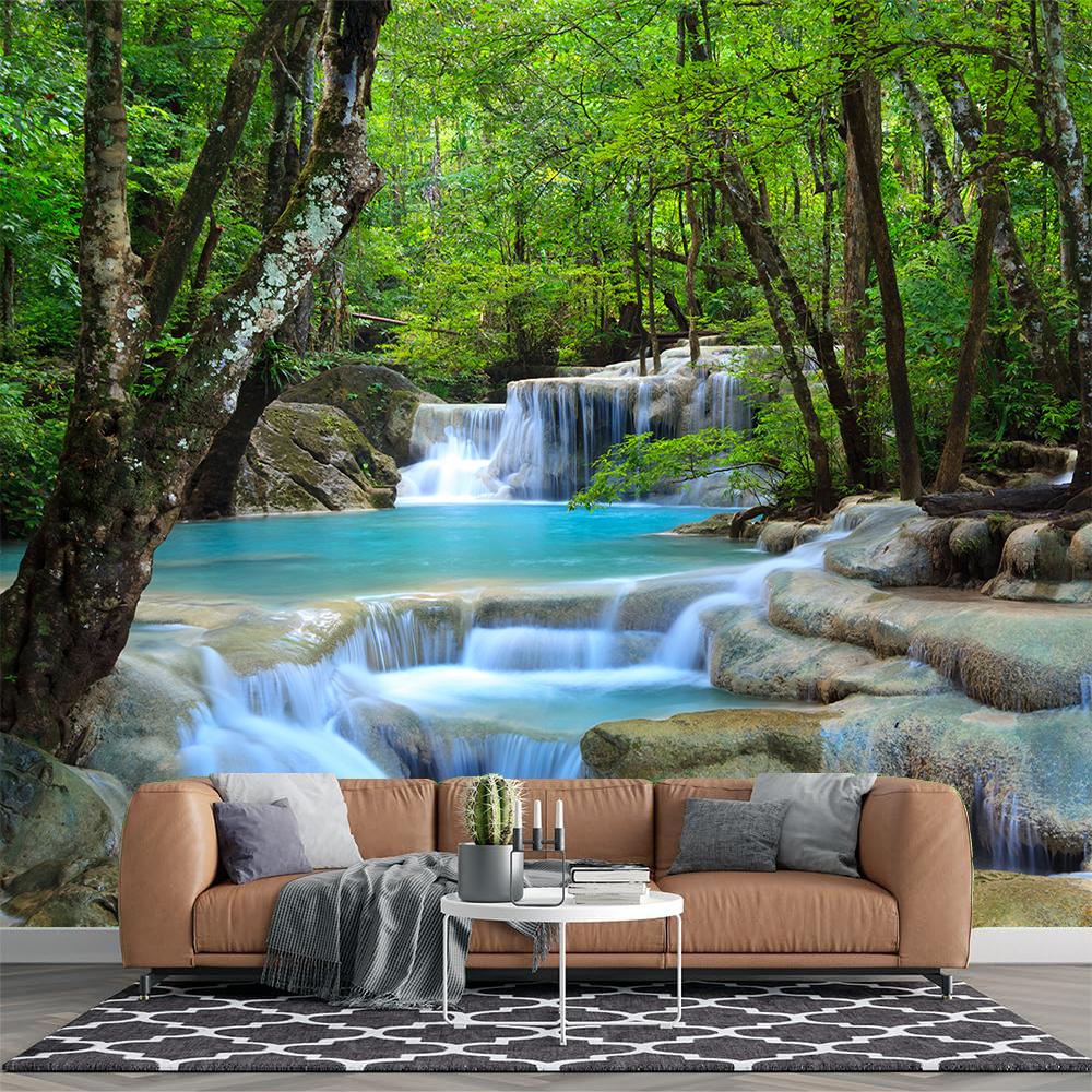 Forest Waterfall 3d Mural Wallpaper Tropical Landscape Murals For Living Room Waterfall Wall Mural Decor 200 cm(W) x 140 cm(H)
Forest Waterfall 3d Mural Wallpaper Tropical Landscape Murals For Living Room Waterfall Wall Mural Decor 200 cm(W) x 140 cm(H)