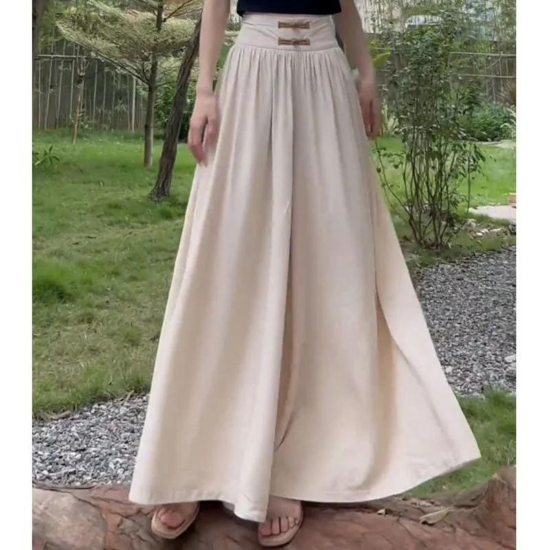 Summer Women Chinese Traditional Pants Lady Comfortable Baggy Wide Leg Straight Leg Trousers Female High Waisted Slacks XXXL абрикосовий
Summer Women Chinese Traditional Pants Lady Comfortable Baggy Wide Leg Straight Leg Trousers Female High Waisted Slacks XXXL абрикосовий