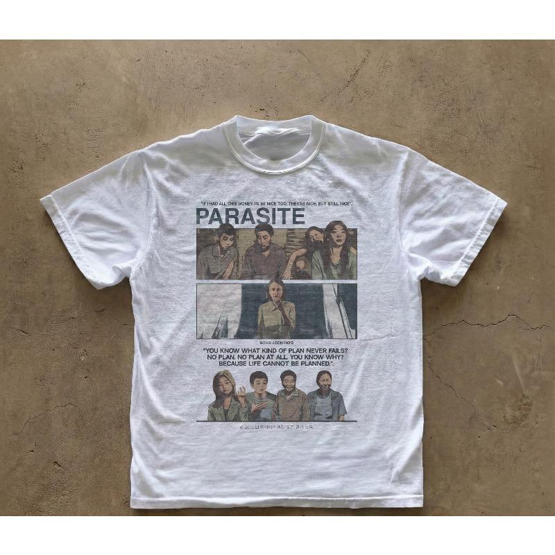 Parasite movie poster T-Shirt Film Still Graphic Tee Summer Men s and Women s Loose and Breathable T-shirt Top S разноцветный
Parasite movie poster T-Shirt Film Still Graphic Tee Summer Men s and Women s Loose and Breathable T-shirt Top S разноцветный