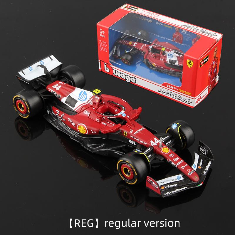 Bburago 1:43 2025 Ferrari SF25 F1 Racing Formula Car #16 Leclerc #44 Hamilton Static Simulation Diecast Alloy Auto Model
Bburago 1:43 2025 Ferrari SF25 F1 Racing Formula Car #16 Leclerc #44 Hamilton Static Simulation Diecast Alloy Auto Model