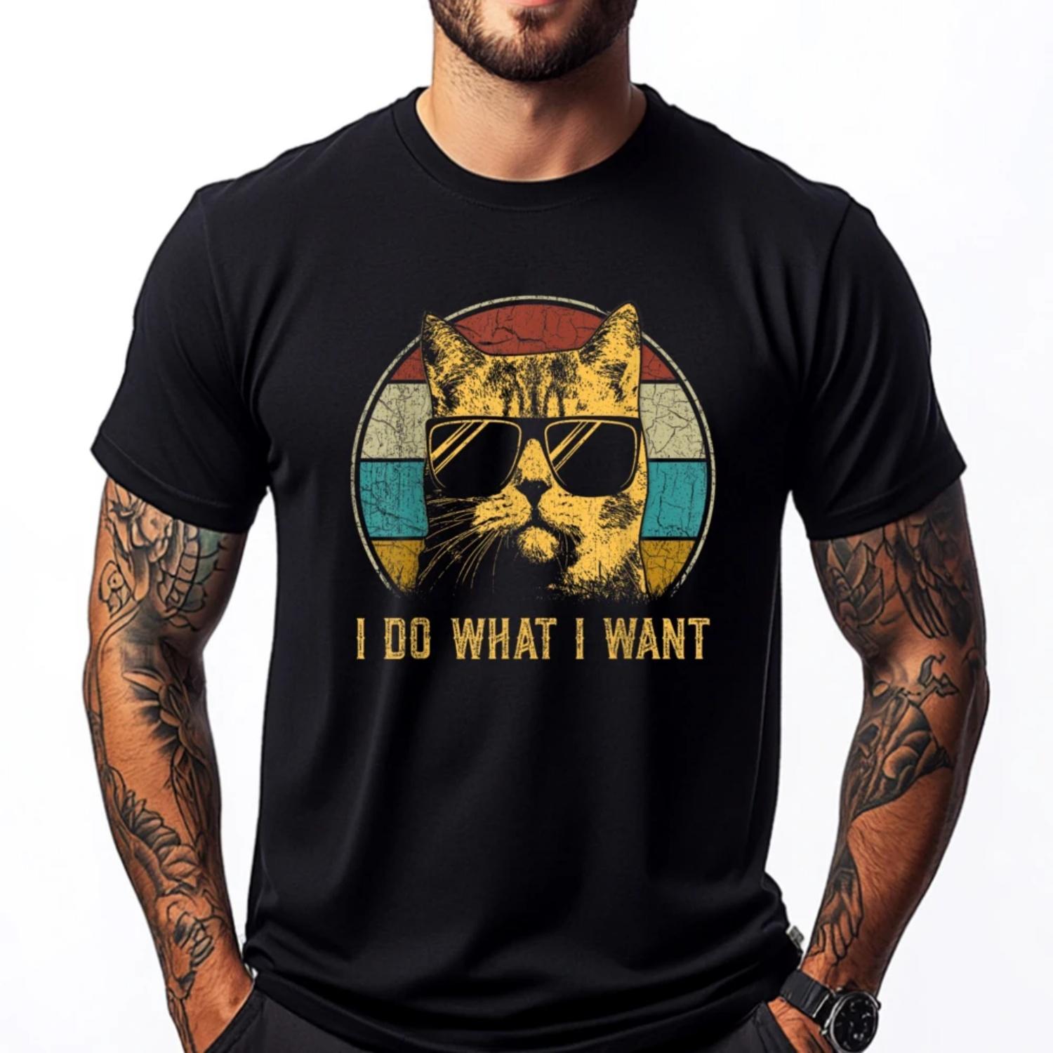 Cat Themed For Men Funny I Do What I Want Cat Men s T-Shirts Cheap Large Size Wholesale Tshirts 100 Pcs Men Tshirt Creative XXXXXL чорний
Cat Themed For Men Funny I Do What I Want Cat Men s T-Shirts Cheap Large Size Wholesale Tshirts 100 Pcs Men Tshirt Creative XXXXXL чорний