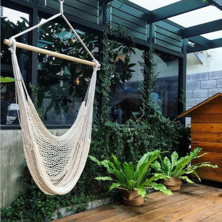 Cotton Rope Mesh Swing Chair Hammock for Indoor/Outdoor Playgrounds
Cotton Rope Mesh Swing Chair Hammock for Indoor/Outdoor Playgrounds
