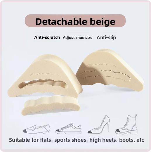 Утолщенные вставки для носка обуви для туфель на высоком каблуке, защита пальцев ног, против боли, противоскользящие, предотвращающие выпадение пятки бежевый
Утолщенные вставки для носка обуви для туфель на высоком каблуке, защита пальцев ног, против боли, противоскользящие, предотвращающие выпадение пятки бежевый