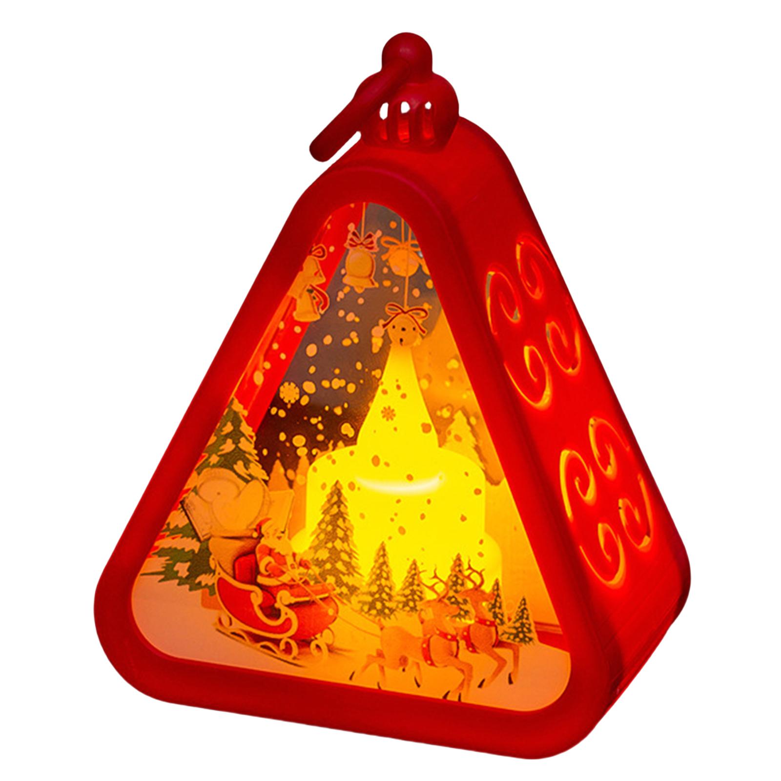 Christmas LED Triangle Lantern Mimi Santa Claus Snowman Lamp Indoor Table Ornaments Home Party Scene Props Christmas Decorations
Christmas LED Triangle Lantern Mimi Santa Claus Snowman Lamp Indoor Table Ornaments Home Party Scene Props Christmas Decorations