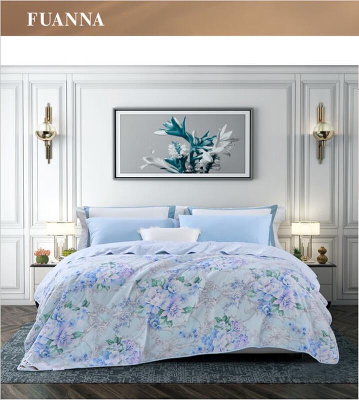 Fuanna Polyester Printed Antibacterial Seven-Hole Summer Quilt
Fuanna Polyester Printed Antibacterial Seven-Hole Summer Quilt