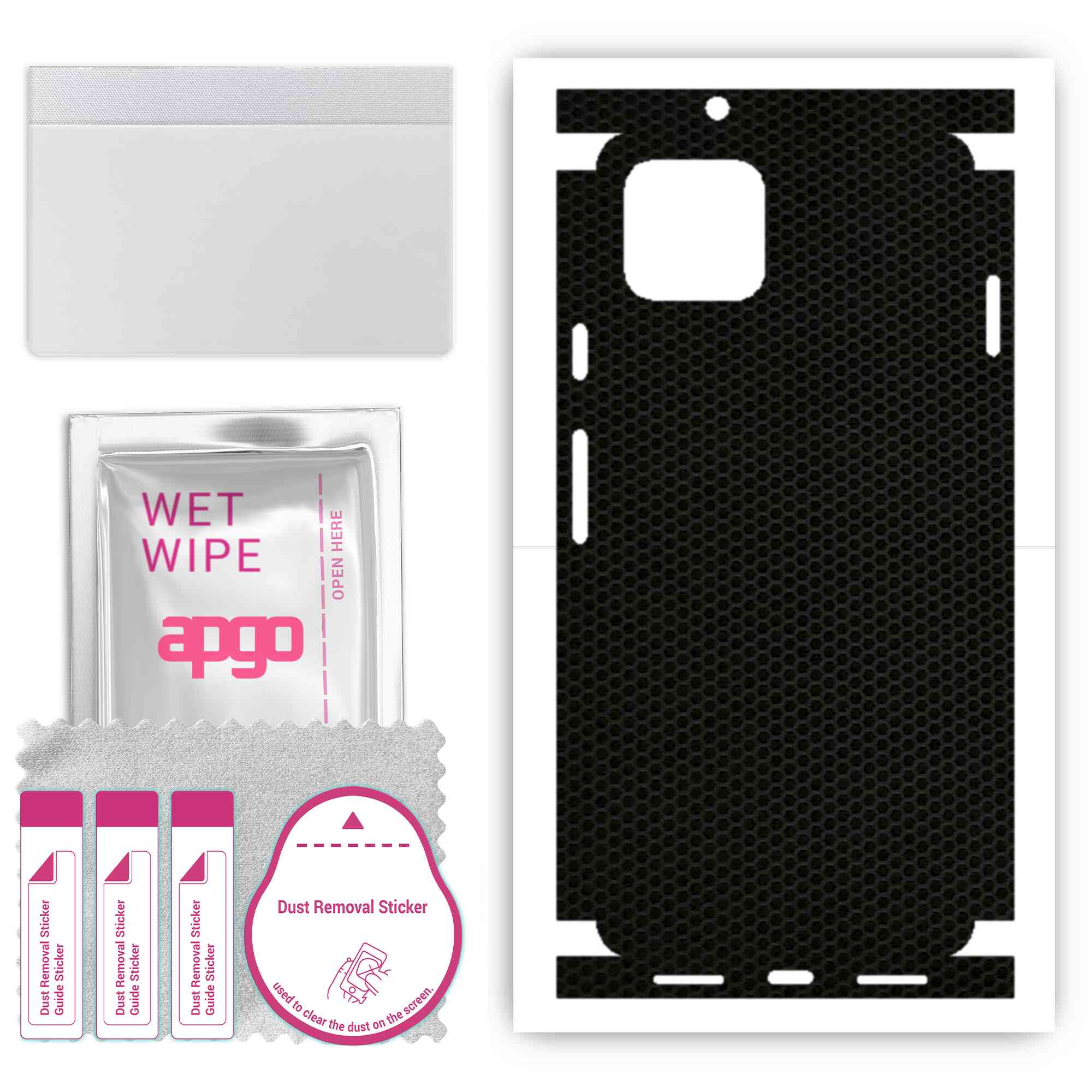 Apgo Protective Skin Sticker for the back+sides compatible with Google Pixel 4, Full Wrap Film, Foil, Vinyl - Pattern Matrix
Apgo Protective Skin Sticker for the back+sides compatible with Google Pixel 4, Full Wrap Film, Foil, Vinyl - Pattern Matrix