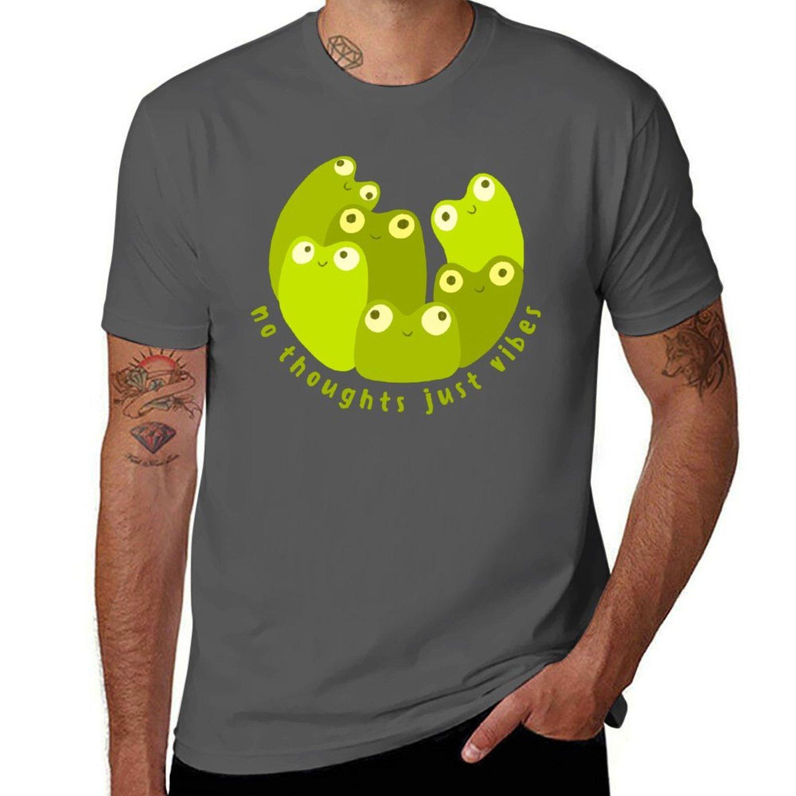 No thoughts just vibes frogs TShirt Comfort Stretch Tee Shirt 4XL
No thoughts just vibes frogs TShirt Comfort Stretch Tee Shirt 4XL